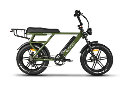 Paralo Pro Ebike Premium Two-Seater Moped Style E Bike