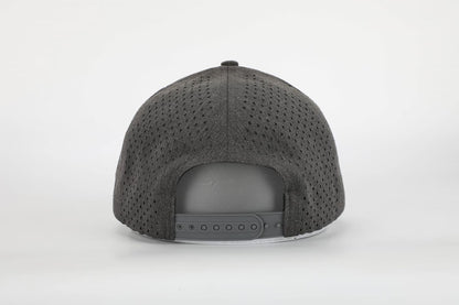Jupiter Peak 3 D Logo Mesh Performance Cap Heather Gray
