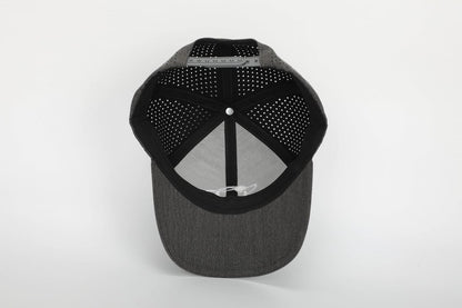 Jupiter Peak 3 D Logo Mesh Performance Cap Heather Gray