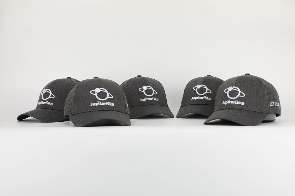 Jupiter Peak 3 D Logo Mesh Performance Cap Heather Gray