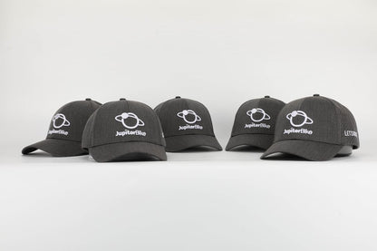 Jupiter Peak 3 D Logo Mesh Performance Cap Heather Gray