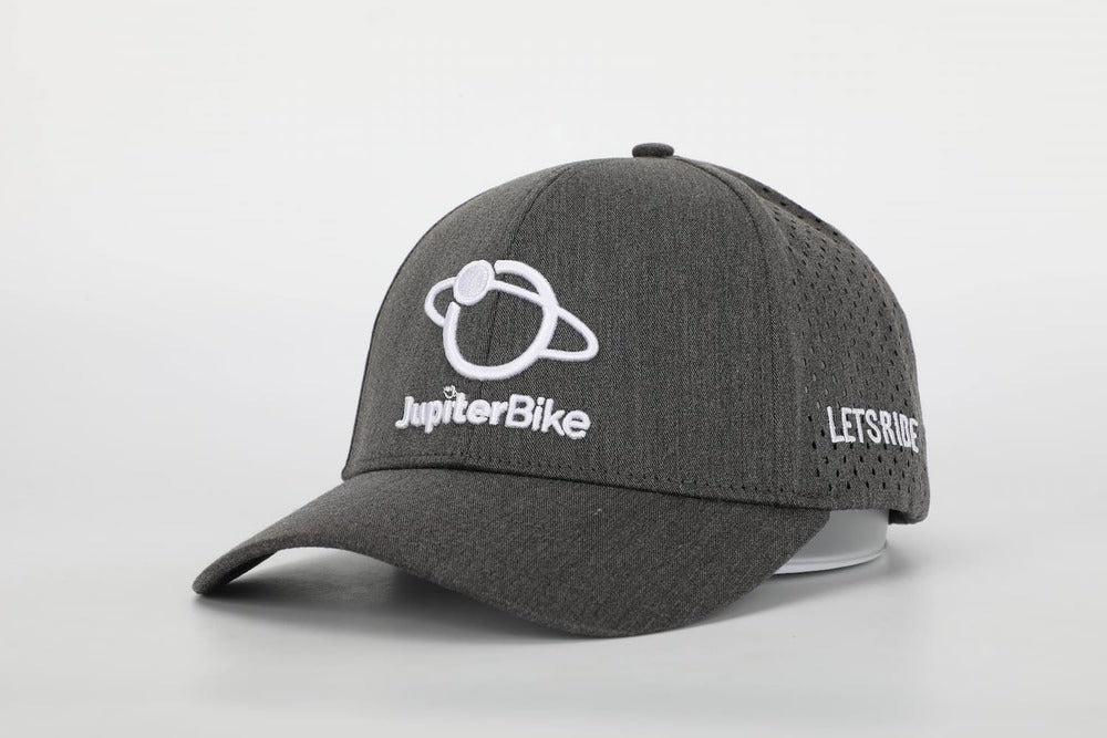 Jupiter Peak 3 D Logo Mesh Performance Cap Heather Gray