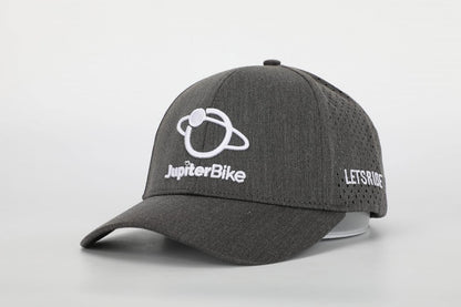 Jupiter Peak 3 D Logo Mesh Performance Cap Heather Gray