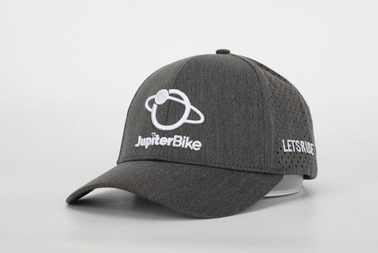 Jupiter Peak 3 D Logo Mesh Performance Cap Heather Gray