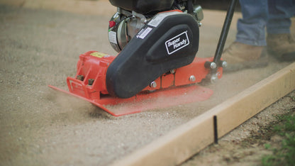 Plate Compactor - 7HP 209CC, 12" Max Tamper Depth, Water Tank Upgrade