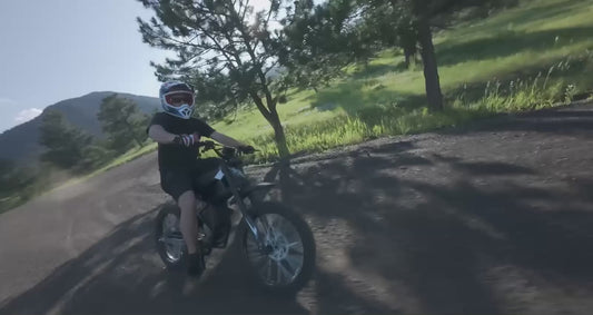Riding Time GT73 2400W Electric Motorbike  Dual Battery 155 Mile Range Off-Road eBike