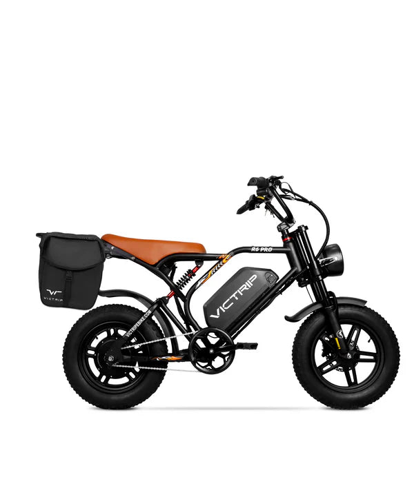 VICTRIP®R6  Pro- 1500W Full Suspension Moped Style EBike