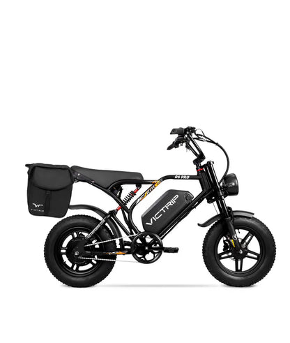 VICTRIP®R6  Pro- 1500W Full Suspension Moped Style EBike