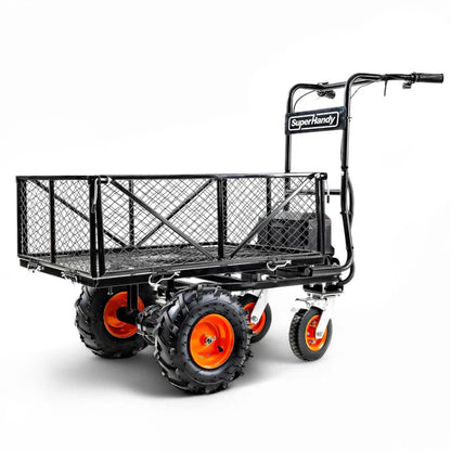 Electric Utility Wagon Pro - 48V 2Ah Li-Ion Battery, 660Lb Max Weight