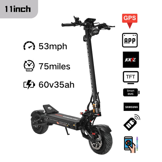 TEVERUN Fighter 11+ Electric Scooter | 10,000W Peak Power