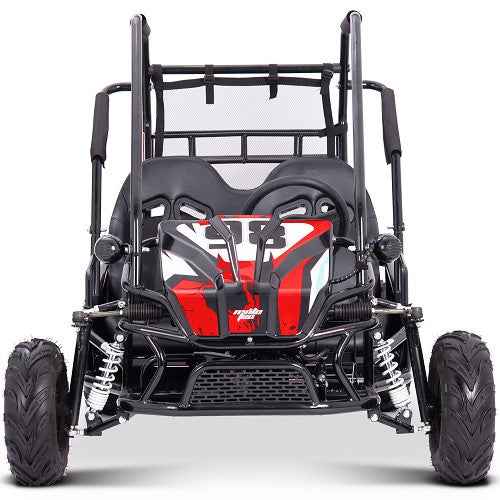 Mud Monster Go Kart XL Mototec 60v 2000w Electric Go Kart Full Suspension 25mph capacity 400 lbs Speaker two15watt