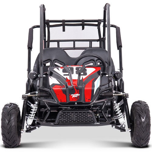 Mud Monster Go Kart XL Mototec 60v 2000w Electric Go Kart Full Suspension 25mph capacity 400 lbs Speaker two15watt Mototec