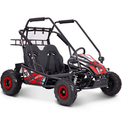 Mud Monster Go Kart XL Mototec 60v 2000w Electric Go Kart Full Suspension 25mph capacity 400 lbs Speaker two15watt