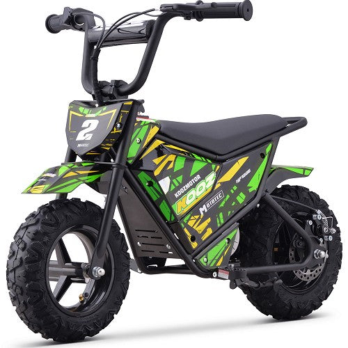 MotoTec 24v 250w Electric Mini Bike for Kids | Adjustable Speed | HP120E