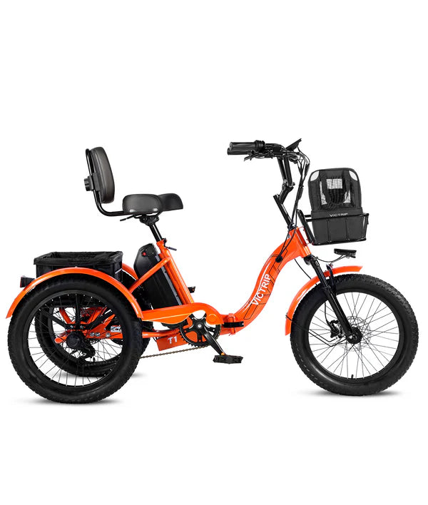 VICTRIP T1 Folding Electric Trike 750W Ebike