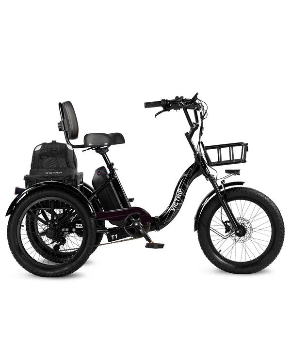 VICTRIP T1 Folding Electric Trike 750W Ebike