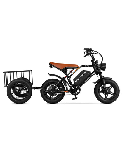 VICTRIP®R6  Pro- 1500W Full Suspension Moped Style EBike