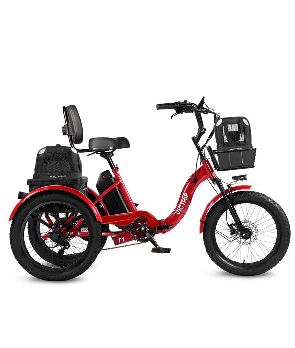 VICTRIP T1 Folding Electric Trike 750W Ebike